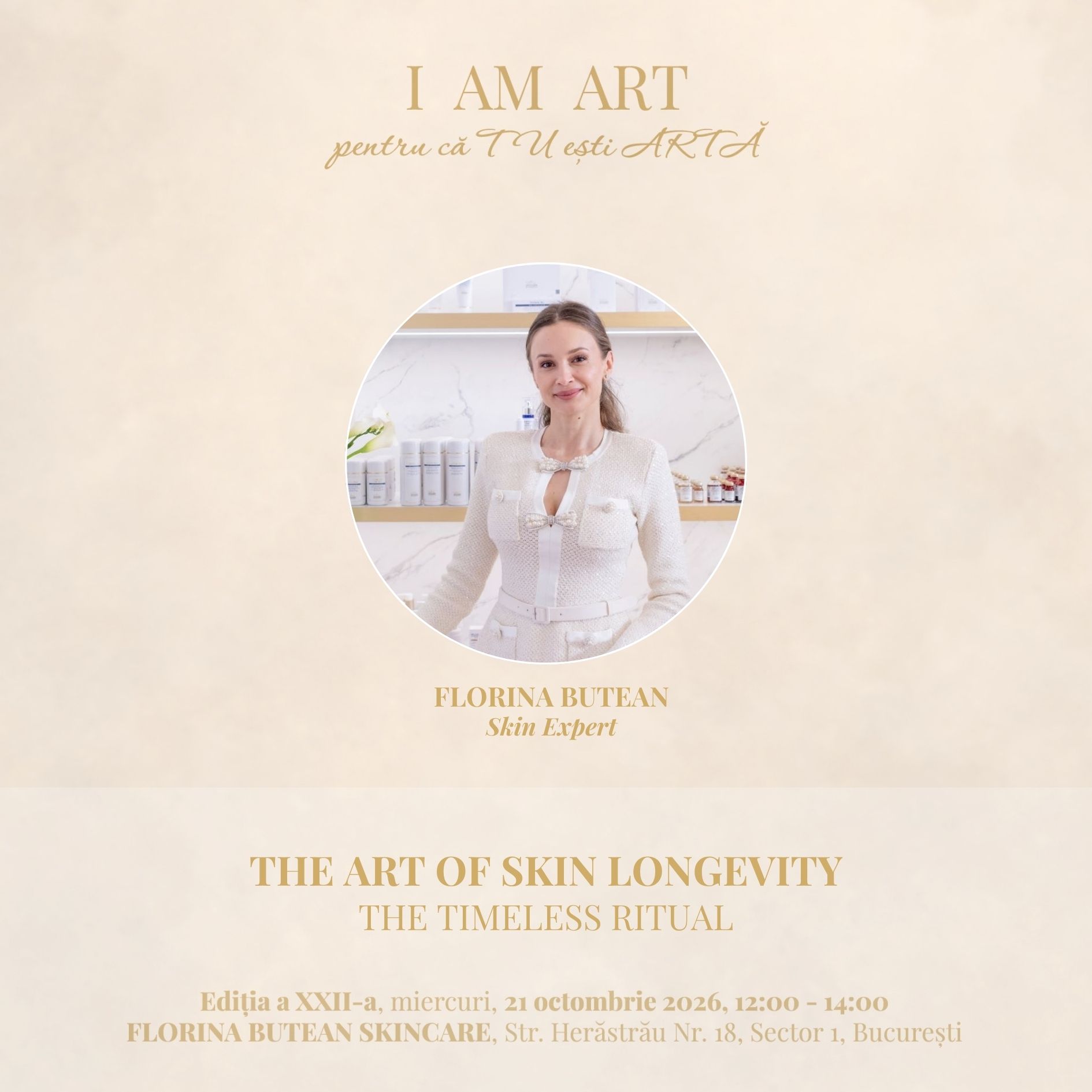 I AM ART – THE ART OF SKIN LONGEVITY The Timeless Ritual