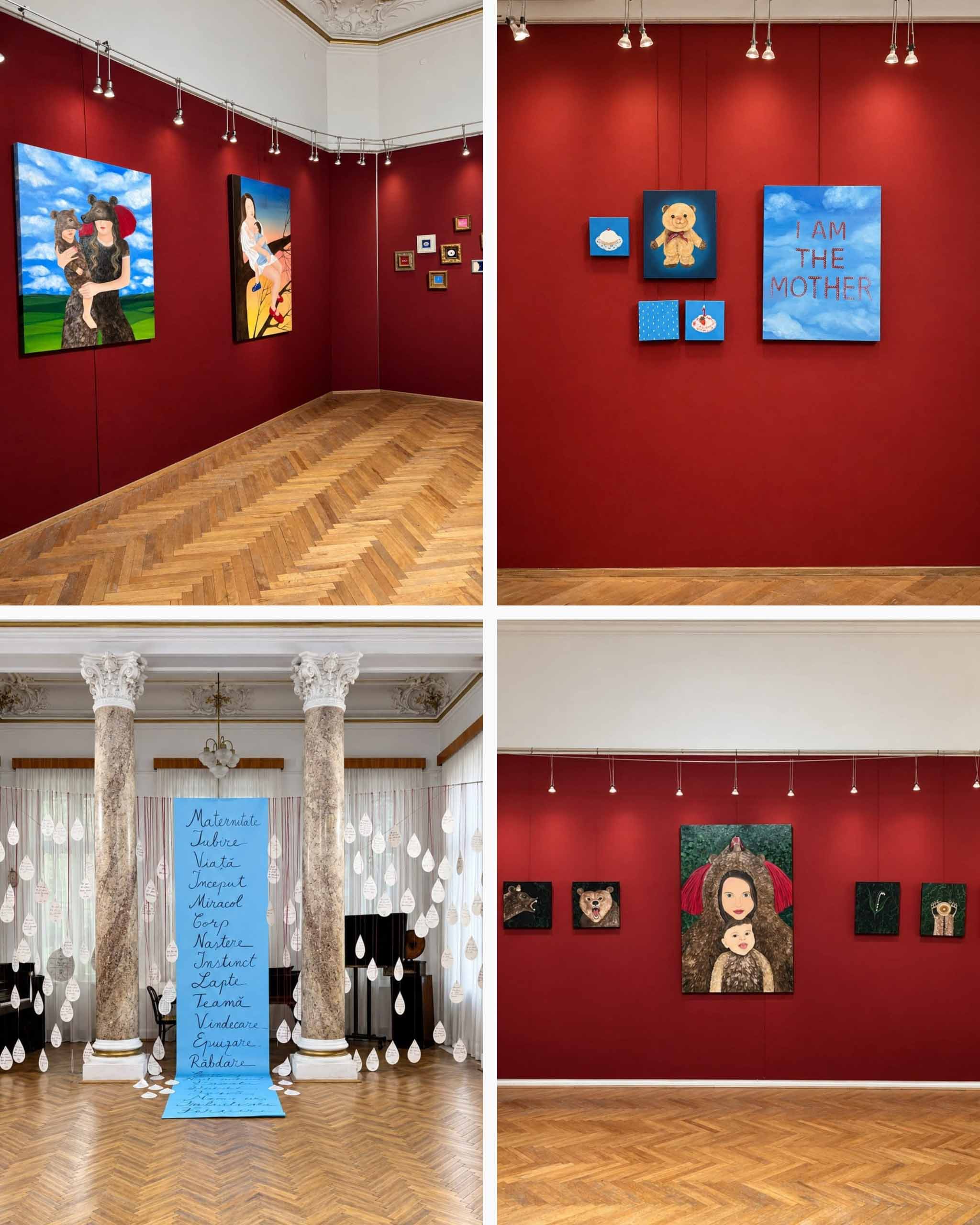 Expoziția Maternitatea și bestia din mine – Elleny Gherghe